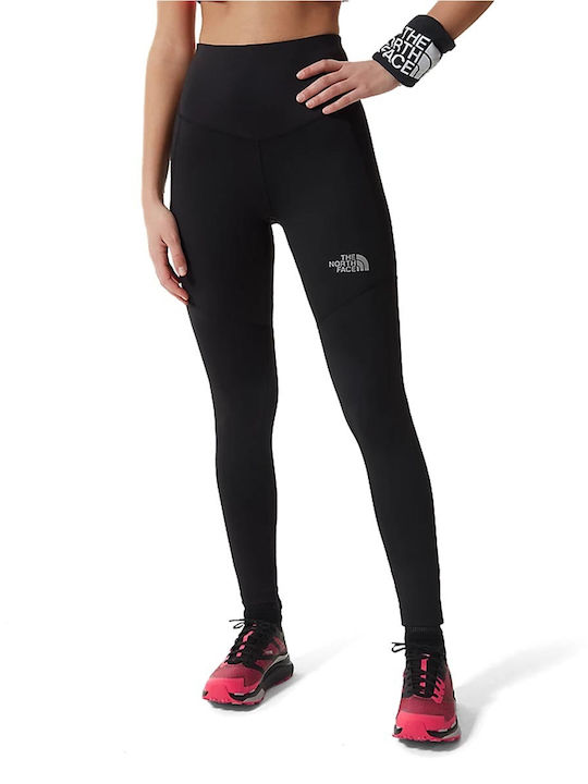 The North Face Women's Cropped Running Legging High Waisted Black