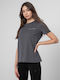 4F Femeie Sport Tricou Gri