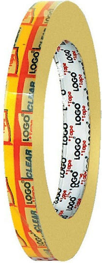 Logo Tape Tape Clear 15mm x 66m 1pcs Transparent