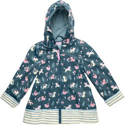 Stephen Joseph Waterproof Kids Casual Jacket short Hooded Blue