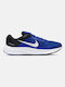 Nike Air Zoom Structure 24 Ανδρικά Αθλητικά Παπούτσια Running Μπλε