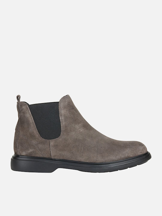 Ottavio Suede Γκρι Chelsea Μποτάκια