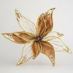 Eurolamp Christmas Fabric Decorative Flower 40cm