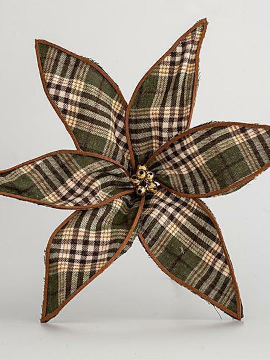 Eurolamp Christmas Fabric Decorative Flower 30cm