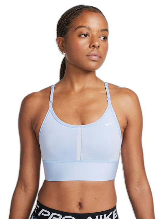 Nike Indy Femei Atletic Sutien sport Albastru deschis cu umplutură