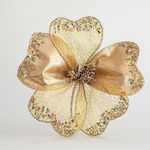Eurolamp Christmas Fabric Decorative Flower 30c...
