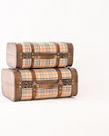 Eurolamp Weihnachtliche Stoff Figur Box Beige H...