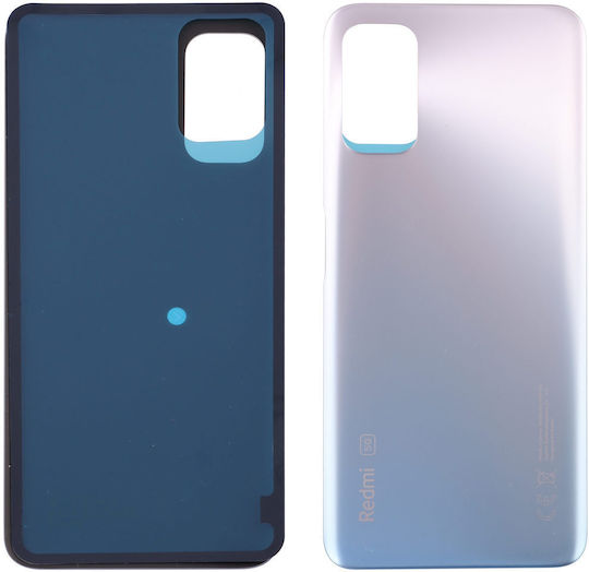 Καπάκι Μπαταρίας Ασημί για Redmi Note 10 5G
