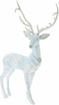 Iliadis Christmas Deer Figure Light Blue 55x37x...