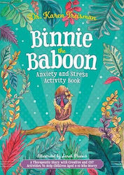 Binnie the Baboon Anxiety and Stress Activity Book