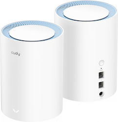 Cudy M1200 WiFi Mesh Network Access Point Wi‑Fi 5 Dual Band (2.4 & 5GHz) in Double Kit