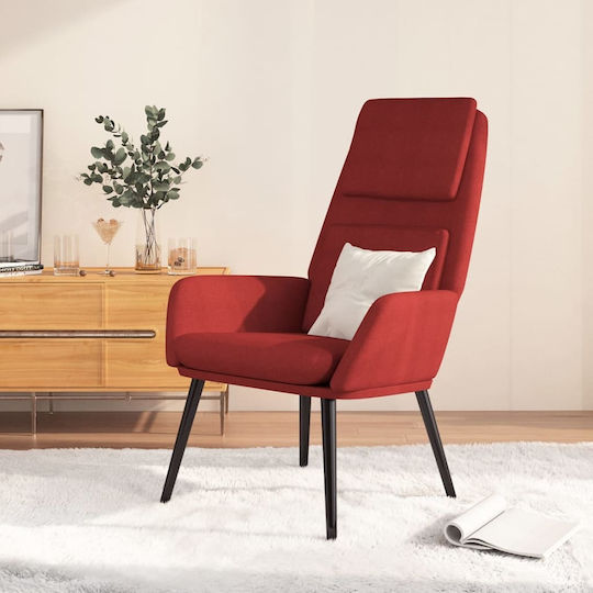 Μπερζέρα 70x77x98cm Μπορντό Μπερζέρα 70x77x98cm Μπορντό