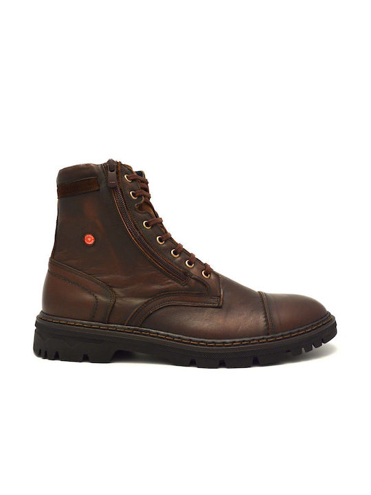 Robinson Leather Brown Men's Boots Anatomical