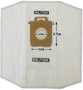 90800520 Săculeți de aspirator 5buc Compatibil cu aspiratorul Nilfisk