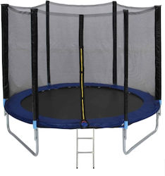 Fun Baby Outdoor Trampoline 244cm with Net & Ladder