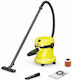 Karcher WD 2 Plus V-15/4/18/C Vacuum Wet / Dry 1000W with Plastic Bin 15lt