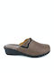 Sparta 21 Anatomical Leather Women's Slippers Brown