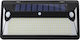 Superfire Wasserdicht Solar LED Flutlicht 72W mit Bewegungssensor IP54