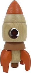 Egmont Stacking Toy Stacking Πύραυλος made of Wood for 12++ Months