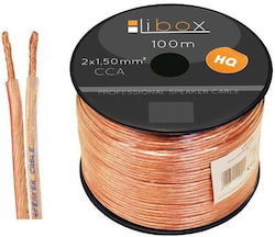 Libox Lautsprecherkabel Unterminiert 100m LB0008