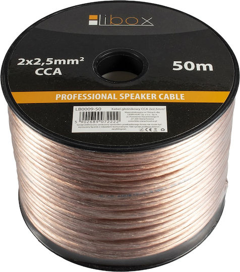 Libox Speaker Cable Unterminated 50m (LB0009-50)