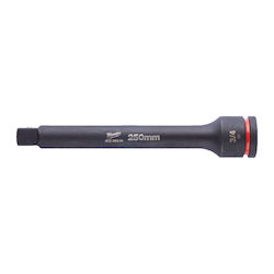 Milwaukee Kastanienverlängerung Shockwave mit Karré 3/4" und Länge 250mm