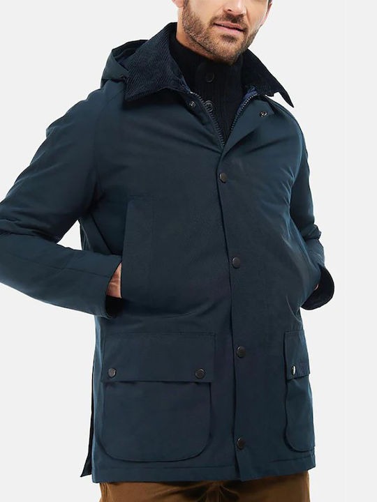 Winter Jacke Parka Marineblau