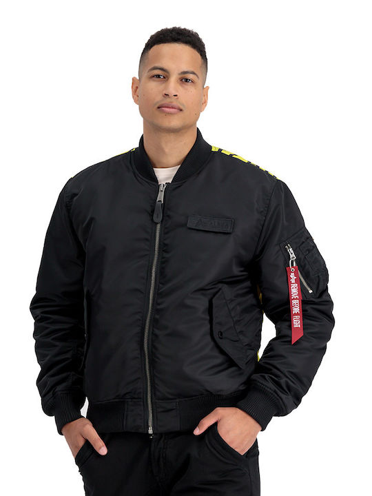 Alpha Industries MA-1 VF Fighter Squadron Ανδρικό Μπουφάν Bomber Μαύρο ...