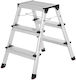 Songmics Step Ladder Aluminum 3 Stair 62cm