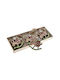 Hängendes Ornament Ηorse Hölzern Mehrfarbig 6x6.5cm Set 9Stück