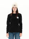 Emerson Women's Athletic Blouse Long Sleeve Black