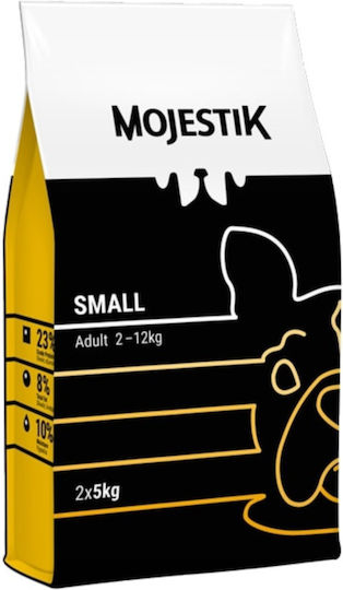 Mojestik Premium Small Adult Dog 3kg Ξηρά Τροφή για Ενήλικους Στειρωμένους Σκύλους Μικρόσωμων Φυλών με Κοτόπουλο