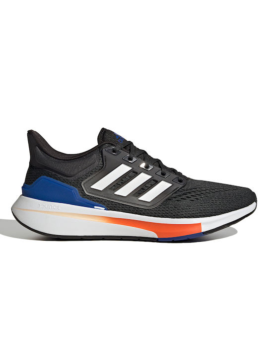Adidas EQ21 Run Unisex Αθλητικά Παπούτσια Running Μαύρα