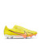 Nike Mercurial Zoom Vapor 15 Academy Low Football Shoes MG with Cleats Yellow Strike / Coconut Milk / Doll / Sunset Glow