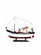 Christmas Boat Sailboat Wooden 39x45cm