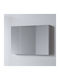 Martin Omega 100 Rechteckiger Badezimmerspiegel aus Spanplatte mit Schrank 95x65cm Grey Oak