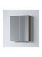 Martin Siena 55 Rechteckiger Badezimmerspiegel aus Spanplatte mit Schrank 52x65cm Sonoma Dark