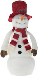 Iliadis Weihnachtsfigur SNowman Weiß 110x40x16cm