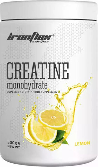 Ironflex Nutrition Creatine Monohydrate με Γεύση Λεμόνι 500gr