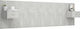vidaXL Wooden Bed Headboard Gray Concrete 200x80cm