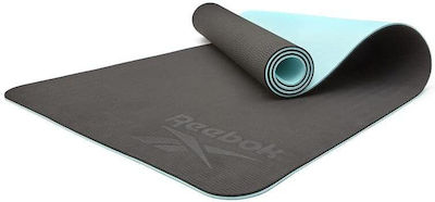 Reebok Στρώμα Γυμναστικής Yoga/Pilates Μαύρο (176x61x0.6cm)
