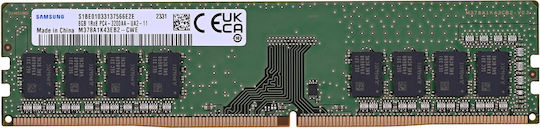Samsung DDR4 με Module 1x8GB και Ταχύτητα 3200 για Desktop