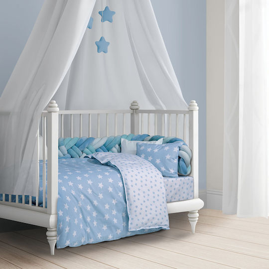 Greenwich Polo Club Baby Bettlaken 8823 Hellblau 130x170cm