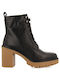 Gioseppo Leather Women's Ankle Boots Black