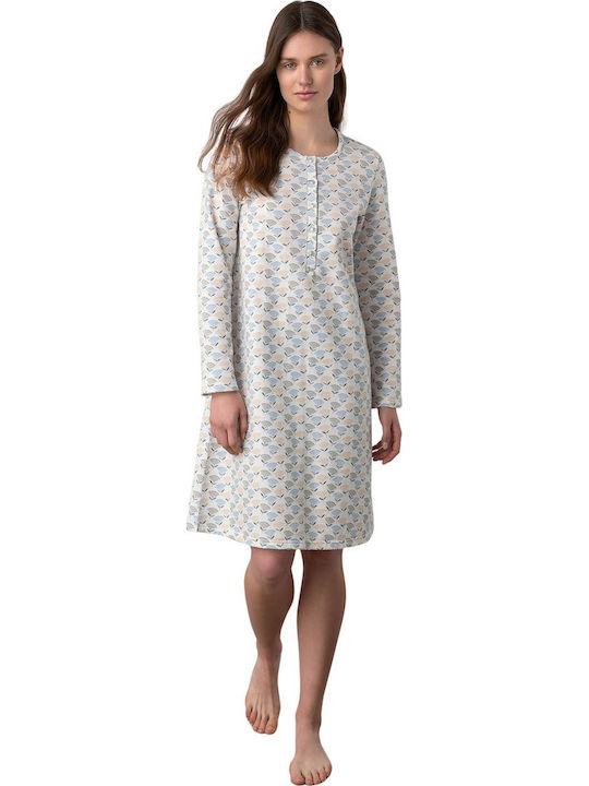 Vamp Sommer Damen Nachthemd Gray