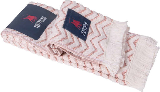 Greenwich Polo Club Πετσέτα Κουζίνας από 100% Βαμβάκι Nude - Λευκό 40x60cm 2τμχ Greenwich Polo Club Πετσέτα Κουζίνας από 100% Βαμβάκι Nude - Λευκό 40x60cm 2τμχ