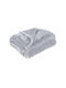 Das Home Blanket Cot Gray 110x150cm