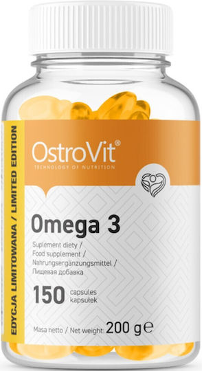 OstroVit Omega 3 1000mg 150 softgels