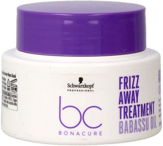 Schwarzkopf Bonacure Frizz Away Treatment Μάσκα Μαλλιών για Λείανση 200ml