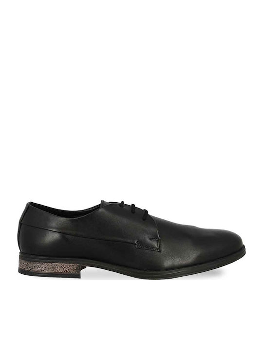 Jack & Jones Men's Leather Casual Shoes Anthracite